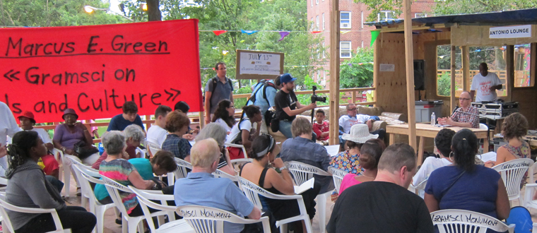 Gramsci Monument, NYC, July 2013 Gramsci Monument, NY 2013